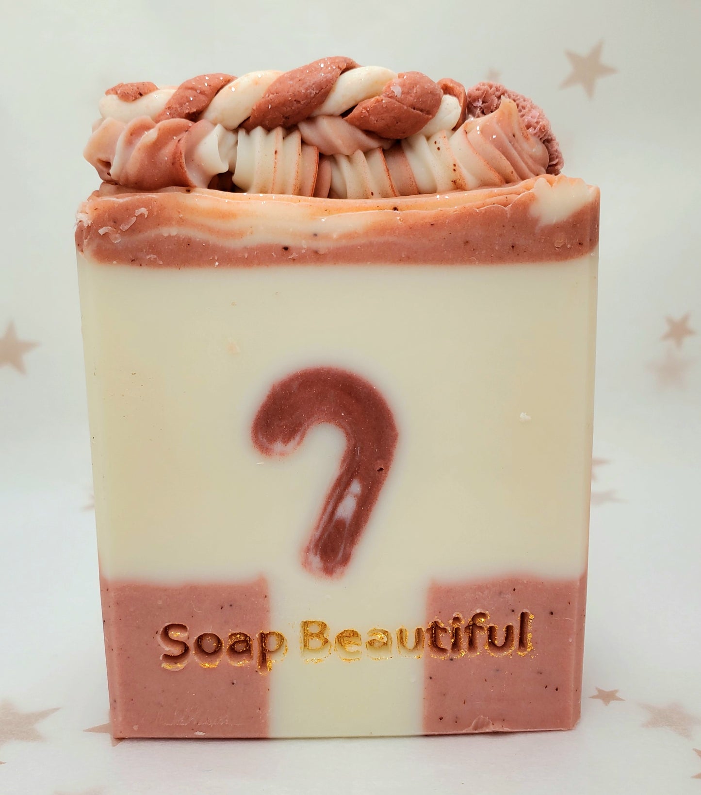 [new design] Candy Cane Soap