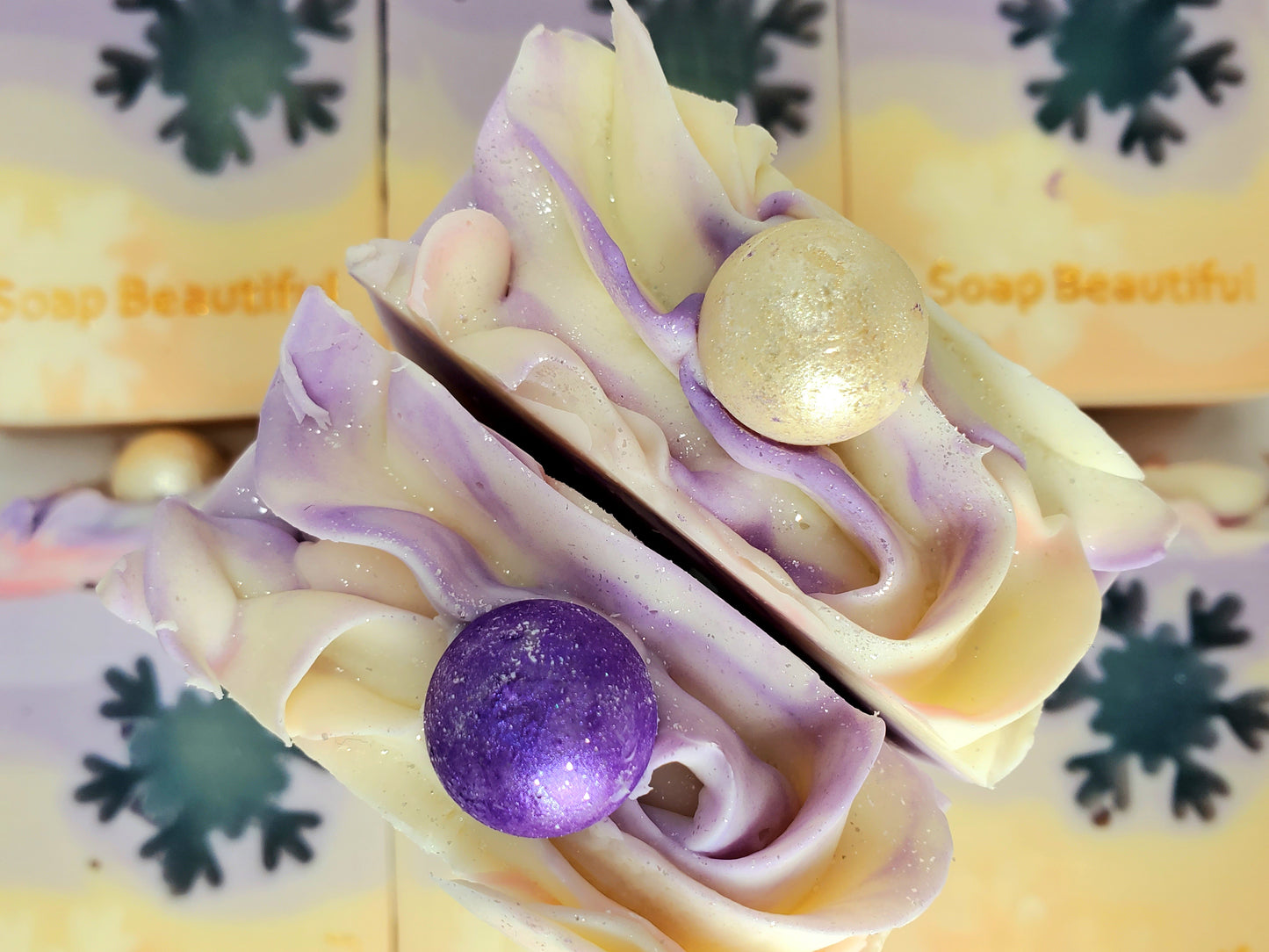 [new design] Snow Flake Soap