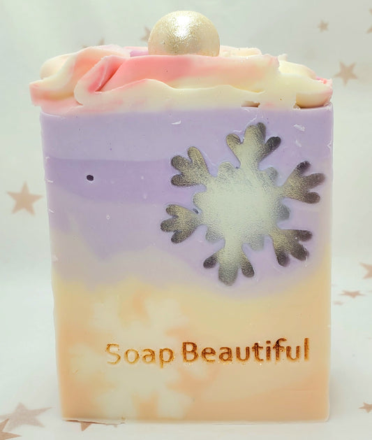 [new design] Snow Flake Soap